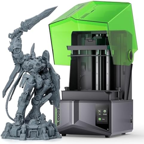 ELEGOO Saturn 4 Ultra 16K Resin 3D Printer with 10 16K Mono LCD and Flip up Lid  Smart Tank Heating at 30  C  150mm/h High Speed Printing  Large Printing Size of 8 33   4 66   8 66 Inches
