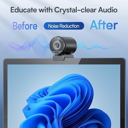 EMEET S600 4K Webcam for Streaming   Sony 1/2 55 Sensor  PDAF Autofocus  1080P 60FPS  2 Noise Reduction Mics  Built in Privacy Cover  73  FOV  Streaming Camera for Live Commerce/Gaming/Beauty