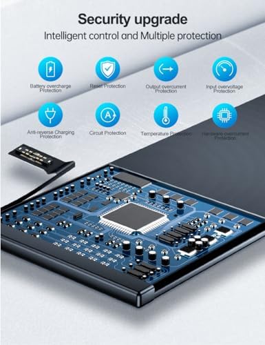 EMNT 12000mAh Battery for iPhone 8   Model A1863 A1905 A1906  High Capacity Than Others Replacement Battery with Complete Repair Tool Kit and Instructions 8