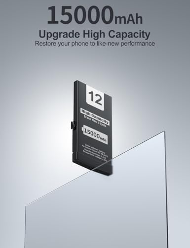 EMNT 12000mAh Battery for iPhone 8   Model A1863 A1905 A1906  High Capacity Than Others Replacement Battery with Complete Repair Tool Kit and Instructions 8
