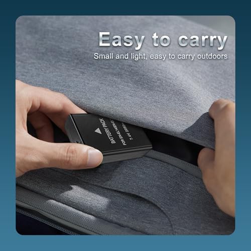 EN EL14 / EN EL14a Lithium Ion Battery Packs  7 4V 2050mAh Compatible with Nikon D5100 D3200 D5300 D3100 D5200 D3300 D5500 D3400 Df D3500 D5600 P7000 P7100 P7700 P7800 Digital Camera  2 Pack 