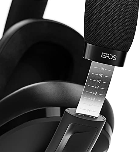 EPOS H3 Hybrid   Closed Acoustic Gaming Headset with Bluetooth   USB A PC & 3 5mm Console Cable   Dual Microphones   Lightweight   Easy Adjustment   Long Battery Life   Multi Platform Compatible Black