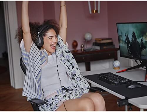 EPOS H3 Hybrid   Closed Acoustic Gaming Headset with Bluetooth   USB A PC & 3 5mm Console Cable   Dual Microphones   Lightweight   Easy Adjustment   Long Battery Life   Multi Platform Compatible Black