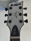 ESP Iron Cross White Black Electric Guitar Switch HH W/Bag Read Description
