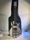 ESP Iron Cross White Black Electric Guitar Switch HH W/Bag Read Description