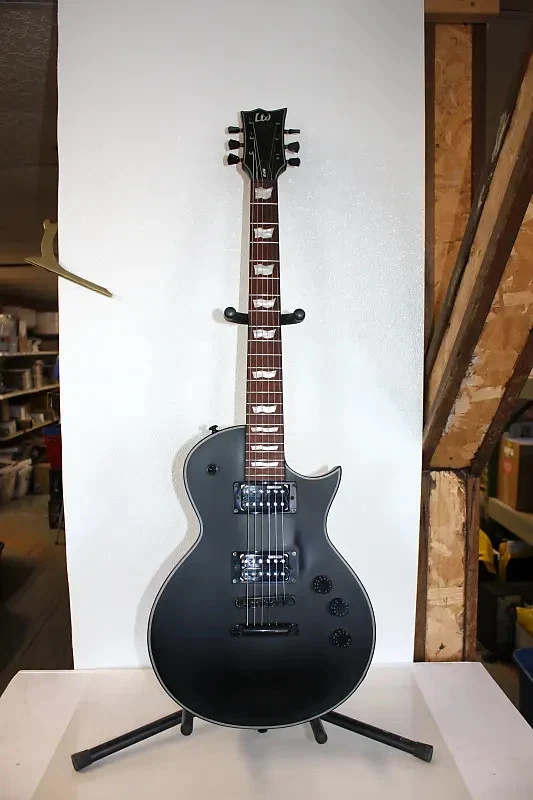 ESP LTD EC 256 6 String Electric Guitar   Black Satin