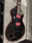 ESP LTD GH 600 Electric Guitar with Case   Black/Red