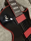 ESP LTD GH 600 Electric Guitar with Case   Black/Red