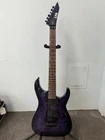 ESP LTD MH350 Transparent Purple Sunburst Electric Guitar