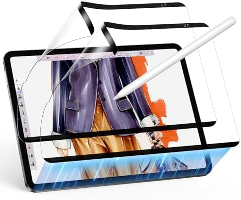 ESR Paper Feel Magnetic Screen Protector for iPad Air 13 Inch M3/M2  7th/6th Gen  2025/2024   Write and Draw Like on Paper  Detachable and Reusable  Compatible with Tempered Film  Matte  Anti Glare
