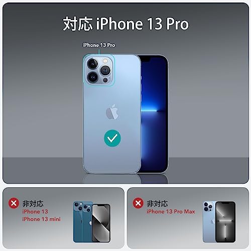 ESR for iPhone 13 Pro Case  Compatible with MagSafe  Shockproof Military Grade Protection  Yellowing Resistant  Magnetic Phone Case for iPhone 13 Pro  Classic Hybrid Case  HaloLock   Clear