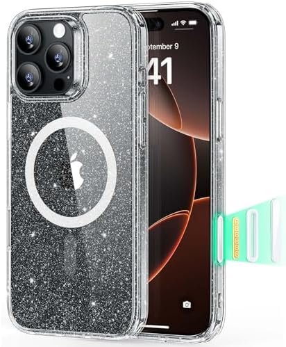 ESR for iPhone 14/iPhone 13 Case  Compatible with MagSafe  Classic Hybrid Magnetic Mobile Phone Case iPhone 14/13 Case  Military Standard  Drop Protection  Clear