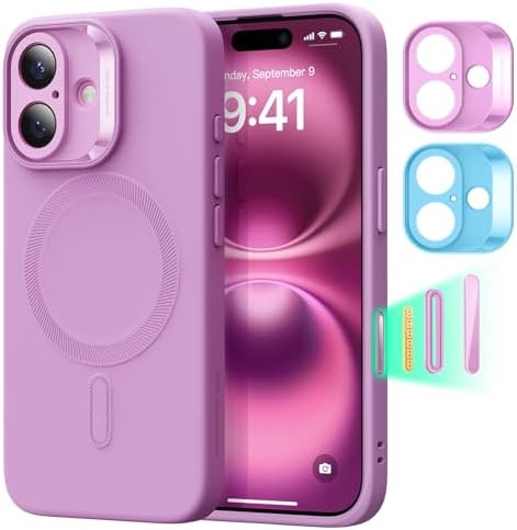 ESR for iPhone 14/iPhone 13 Case  Compatible with MagSafe  Classic Hybrid Magnetic Mobile Phone Case iPhone 14/13 Case  Military Standard  Drop Protection  Clear