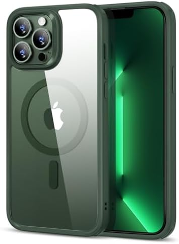 ESR for iPhone 14/iPhone 13 Case  Compatible with MagSafe  Classic Hybrid Magnetic Mobile Phone Case iPhone 14/13 Case  Military Standard  Drop Protection  Clear