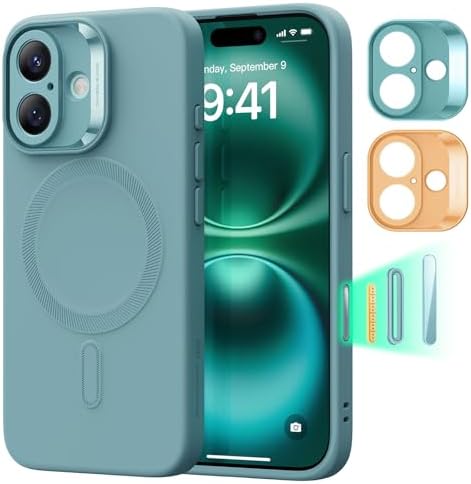 ESR for iPhone 14/iPhone 13 Case  Compatible with MagSafe  Classic Hybrid Magnetic Mobile Phone Case iPhone 14/13 Case  Military Standard  Drop Protection  Clear