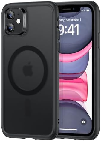 ESR for iPhone 14/iPhone 13 Case  Compatible with MagSafe  Classic Hybrid Magnetic Mobile Phone Case iPhone 14/13 Case  Military Standard  Drop Protection  Clear