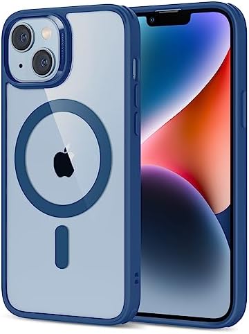ESR for iPhone 14/iPhone 13 Case  Compatible with MagSafe  Classic Hybrid Magnetic Mobile Phone Case iPhone 14/13 Case  Military Standard  Drop Protection  Clear
