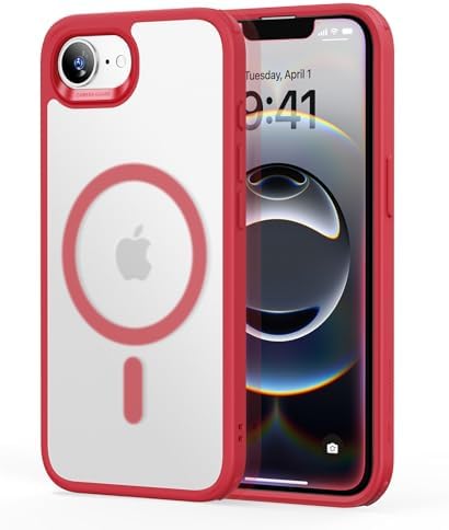 ESR for iPhone 14/iPhone 13 Case  Compatible with MagSafe  Classic Hybrid Magnetic Mobile Phone Case iPhone 14/13 Case  Military Standard  Drop Protection  Clear