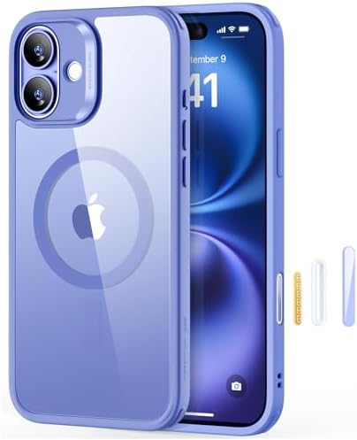 ESR for iPhone 14/iPhone 13 Case  Compatible with MagSafe  Classic Hybrid Magnetic Mobile Phone Case iPhone 14/13 Case  Military Standard  Drop Protection  Clear