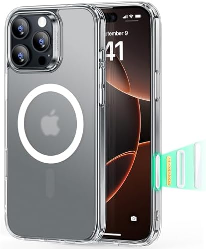 ESR for iPhone 14/iPhone 13 Case  Compatible with MagSafe  Classic Hybrid Magnetic Mobile Phone Case iPhone 14/13 Case  Military Standard  Drop Protection  Clear