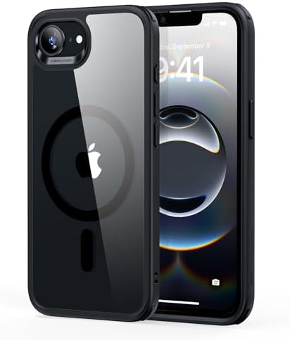 ESR for iPhone 14/iPhone 13 Case  Compatible with MagSafe  Classic Hybrid Magnetic Mobile Phone Case iPhone 14/13 Case  Military Standard  Drop Protection  Clear