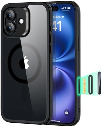 ESR for iPhone 14/iPhone 13 Case  Compatible with MagSafe  Classic Hybrid Magnetic Mobile Phone Case iPhone 14/13 Case  Military Standard  Drop Protection  Clear