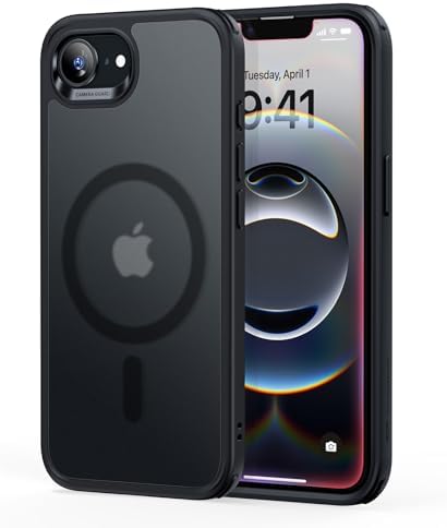 ESR for iPhone 14/iPhone 13 Case  Compatible with MagSafe  Classic Hybrid Magnetic Mobile Phone Case iPhone 14/13 Case  Military Standard  Drop Protection  Clear