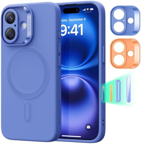 ESR for iPhone 14/iPhone 13 Case  Compatible with MagSafe  Classic Hybrid Magnetic Mobile Phone Case iPhone 14/13 Case  Military Standard  Drop Protection  Clear