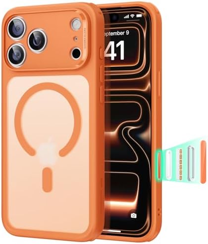 ESR for iPhone 14/iPhone 13 Case  Compatible with MagSafe  Classic Hybrid Magnetic Mobile Phone Case iPhone 14/13 Case  Military Standard  Drop Protection  Clear