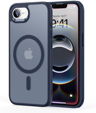 ESR for iPhone 14/iPhone 13 Case  Compatible with MagSafe  Classic Hybrid Magnetic Mobile Phone Case iPhone 14/13 Case  Military Standard  Drop Protection  Clear