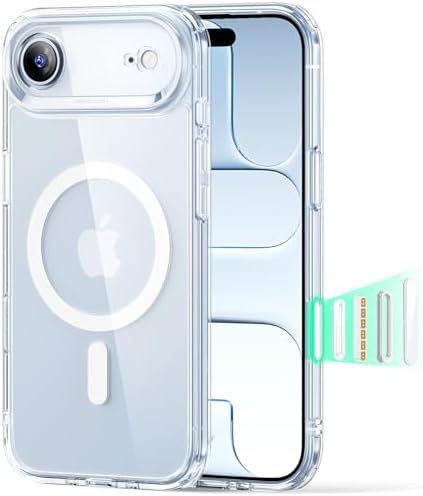 ESR for iPhone 14/iPhone 13 Case  Compatible with MagSafe  Classic Hybrid Magnetic Mobile Phone Case iPhone 14/13 Case  Military Standard  Drop Protection  Clear
