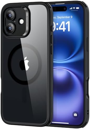 ESR for iPhone 14/iPhone 13 Case  Compatible with MagSafe  Classic Hybrid Magnetic Mobile Phone Case iPhone 14/13 Case  Military Standard  Drop Protection  Clear