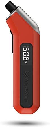 ETENWOLF T300 Digital Tire Pressure Gauge 3 200 PSI  Industrial Tire Gauge Calibrated to ANSI B40 7 Grade 2A Plus Minus 0 5    Replaceable AAA Batteries  Vivid Orange