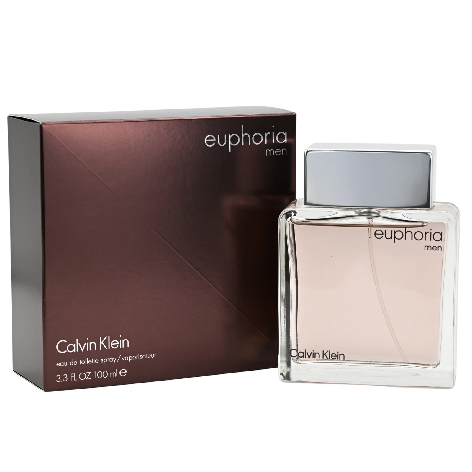 EUPHORIA MEN Calvin Klein 3 3 / 3 4 oz EDT Cologne for Men NEW IN BOX