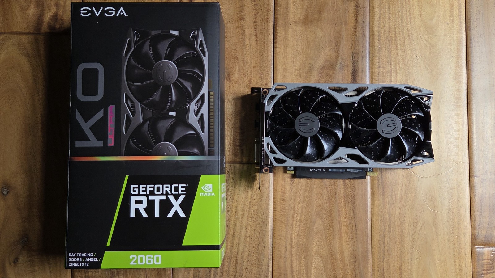 EVGA GeForce RTX 2060 KO ULTRA GAMING 6 GB GDDR6 PCI Express 3 0 Graphics Card