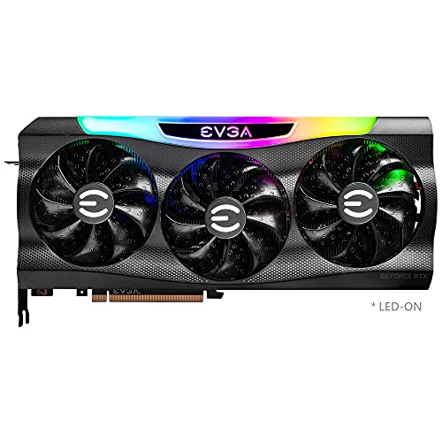 EVGA GeForce RTX 3080 Ti FTW3 Ultra Gaming  12G P5 3967 KR  12GB GDDR6X  iCX3 Technology  ARGB LED  Metal Backplate  Renewed