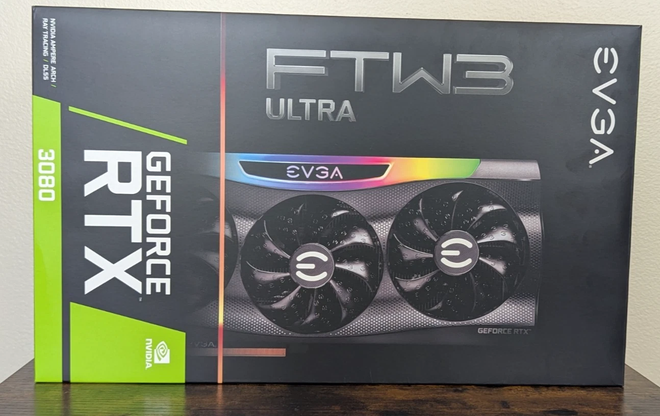 EVGA GeForce RTX 3080 FTW3 ULTRA GAMING 10GB GDDR6X Graphics Card