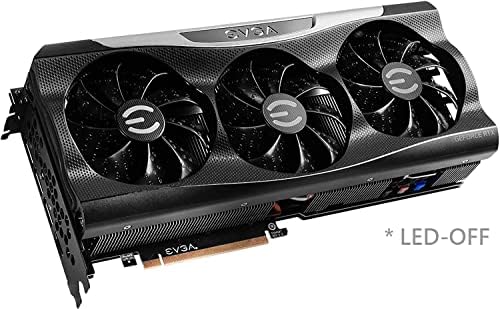 EVGA GeForce RTX 3090 FTW3 Ultra Gaming  24GB GDDR6X  10496 CUDA Cores  1800MHz Boost Clock  3x Fans  ARGB LED  Metal Backplate  PCIe 4  HDMI  DisplayPort  Desktop Compatible