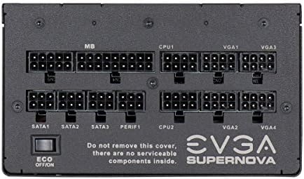 EVGA SuperNOVA 850 P2  80  PLATINUM 850W   Fully Modular   EVGA ECO Mode  10 Year Warranty   Includes FREE Power On Self Tester  Power Supply 220 P2 0850 X1 Black