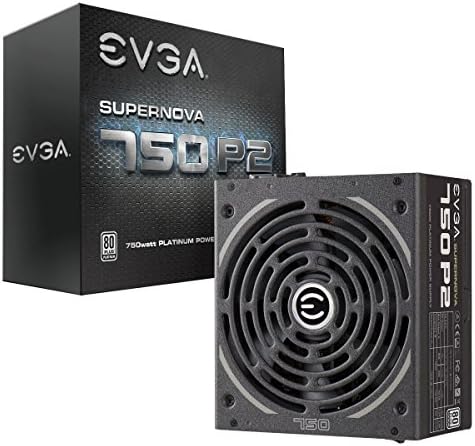 EVGA SuperNOVA 850 P2  80  PLATINUM 850W   Fully Modular   EVGA ECO Mode  10 Year Warranty   Includes FREE Power On Self Tester  Power Supply 220 P2 0850 X1 Black