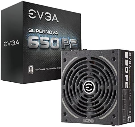 EVGA SuperNOVA 850 P2  80  PLATINUM 850W   Fully Modular   EVGA ECO Mode  10 Year Warranty   Includes FREE Power On Self Tester  Power Supply 220 P2 0850 X1 Black