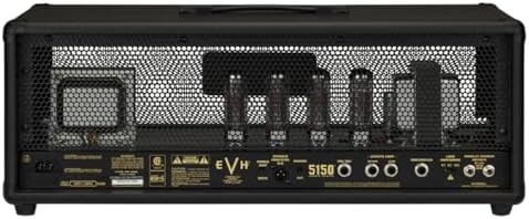 EVH 5150 Iconic Series EL34 80 watt Amplifier Head   Black/Gold