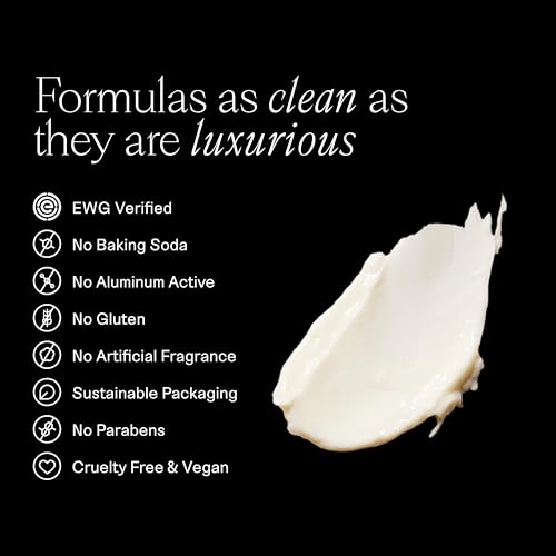 Each & Every Aluminum Free Deodorant for Women & Men   All Natural Deodorant for Sensitive Skin  EWG Verified   Clean  Baking Soda Free  Plant Based Fragrance  Lavender & Lemon  2 5oz  3 Pack