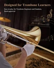 Eastar ETB 330 Bb Tenor Slide Trombone B Flat Brass Plated With Mouthpiece Case
