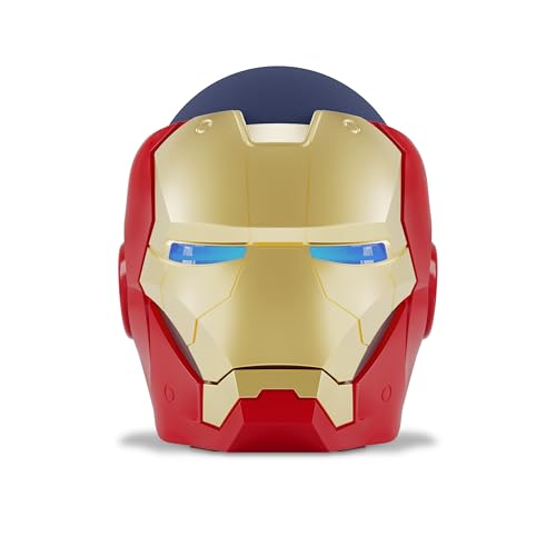 Echo Bundle  Echo Dot  5th Gen  2022 release    Deep Sea Blue and Limited Edition Marvel Iron Man Stand