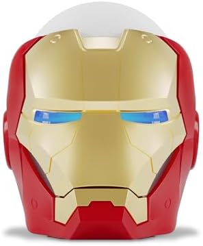 Echo Bundle  Echo Dot  5th Gen  2022 release    Glacier White and Limited Edition Marvel Iron Man Stand