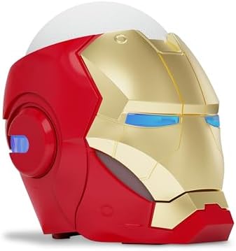 Echo Bundle  Echo Dot  5th Gen  2022 release    Glacier White and Limited Edition Marvel Iron Man Stand