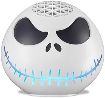 Echo Dot Bundle  Includes Echo Dot  5th Gen  newest model    Charcoal and Limited Edition Disney Jack Skellington Shell
