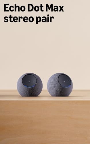 Echo Dot Max  newest model  stereo pair  Graphite