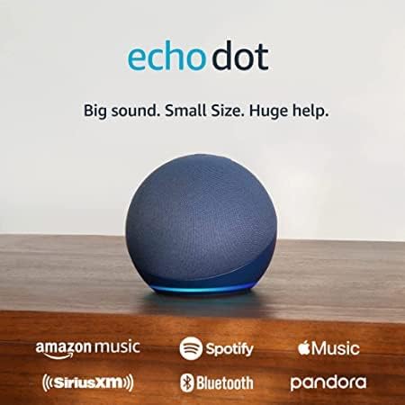 Echo Dot with Amazon Basics Smart Color Bulb